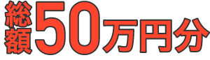 総額50万円分