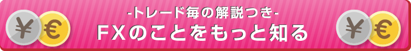 トレード毎の解説付き　FXのことをもっと知る